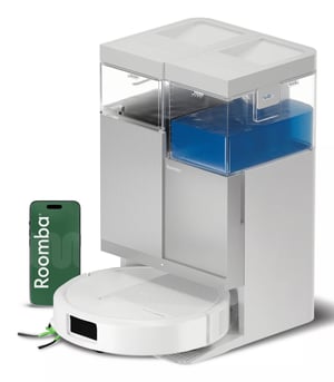 iRobot Roomba Plus 415 Combo Roboter + AutoWash Dock Biały