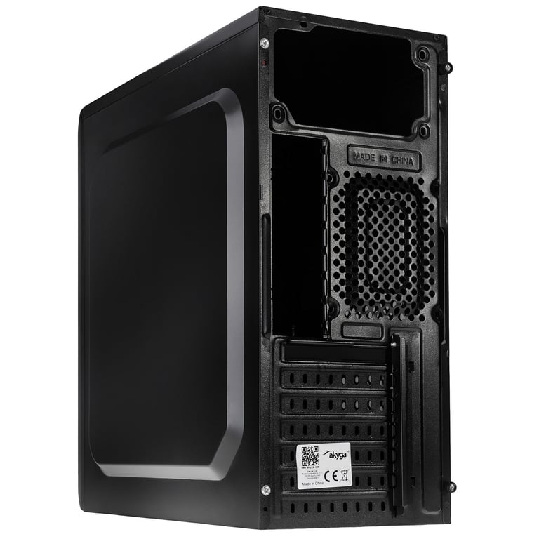 Akyga AK13BK zabezpieczenia & uchwyty komputerów Micro Tower Czarny