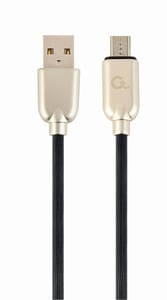 Cablexpert CC-USB2R-AMMBM-1M USB Cable, USB 2.0, USB A to Micro-USB B, Black