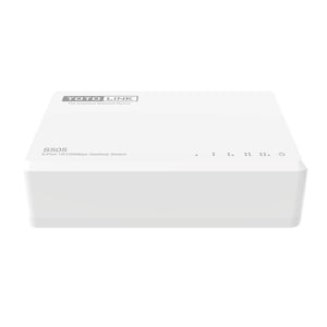 TOTOLINK S505-V5 przełącznik sieciowy Nie zarządzany Fast Ethernet (10/100) Biały