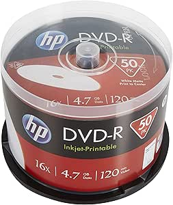HP DME00025WIP DVD-skiva 4,7 GB DVD+R 50 st.