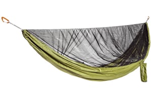 Cocoon HNS111-UL hamak Hamak wiszący 1 os. Nylon Czarny, Oliwkowy