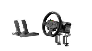 Moza Racing RS074 Gaming-Controller, schwarz, Bluetooth/USB, Lenkrad + Pedale, digital, PC