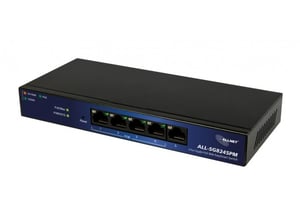 ALLNET ALL-SG8245PM Managed L2 Gigabit Ethernet (10/100/1000) Network Switch with PoE Support, Black