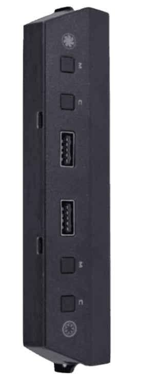 Lian Li LAN216-1 USB pin header (19 pin) Czarny