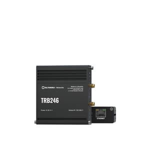 Teltonika industriell router, IoT-gateway LTE TRB246 Cat 4, 1x RJ45 100 Mb/s, IP30
