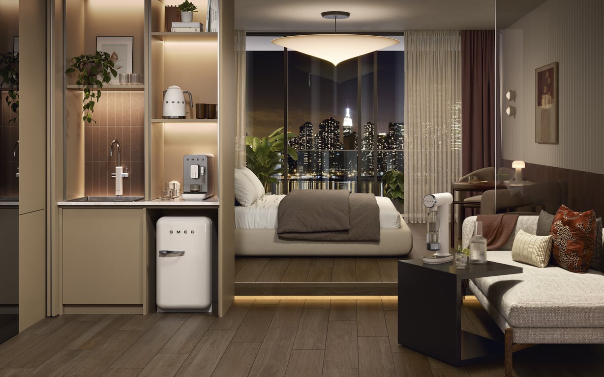 Smeg SKC01BLM saturator Plastik Czarny