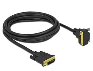 DeLOCK 85894 kabel DVI 2 m DVI-D Czarny
