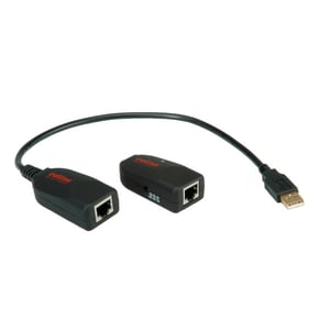 ROLINE USB 2.0 Extender via RJ-45, Transparent