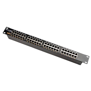 Extralink Gigabit PoE-injektor med 24 portar, 24x 1000 Mb/s RJ45, rackmonterat hölje