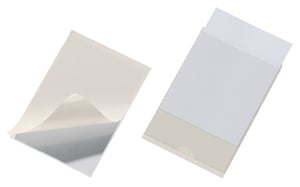 Durable Pocketfix Office Information Signs, 10-pack. Self-adhesive