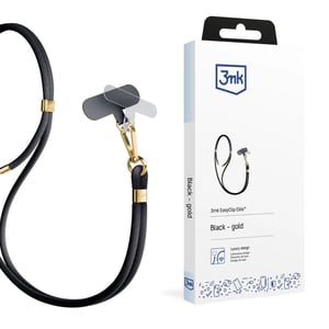 3MK EasyClip Elite mobilrem i nylon, zink, svart, guld