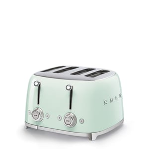 Smeg TSF03PGEU Toaster, 6-4 cups, 2000 W, Green