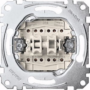 Merten MEG3126-0000 elströmbrytare Vippströmbrytare 1P Metallisk