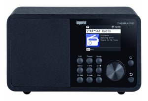 Imperial DABMAN i160 DAB+ Przenośny Analogowy Czarny