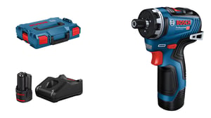 Bosch GSR 12V-35 1750 U/min Schwarz, Blau, Rot