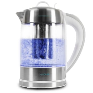 Cecotec ThermoSense 370 czajnik elektryczny 1,7 l 2200 W Szary, Stal nierdzewna, Przezroczysty, Biały