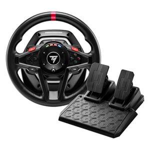 Thrustmaster T128 Czarny USB Kierownica + pedały Analogowa/Cyfrowa PC, Xbox One, Xbox Series S, Xbox Series X, Xbox One X, Xbox One S