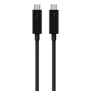 Belkin F2CD085BT2M-BLK Thunderbolt-Kabel, 2 m, 40 Gbit/s, schwarz