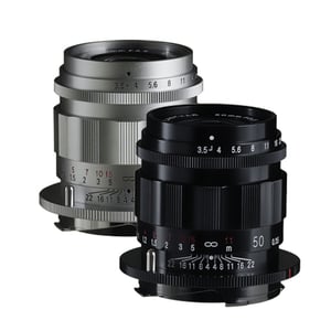Voigtländer 50 mm F3.5 APO-LANTHAR Type II Srebrny