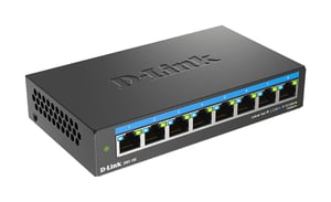D-Link DMS-108 Nie zarządzany L2 2.5G Ethernet (100/1000/2500) Czarny