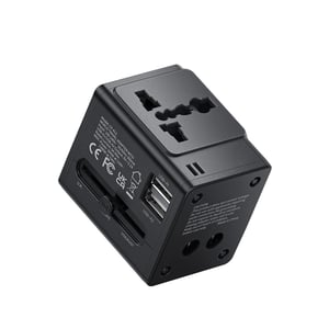 Mcdodo CP-4120 adapter wtyczek zasilających Uniwersalne Czarny