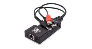 ADDER AVM-C110-CAM-DP przełącznik KVM Czarny