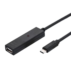 VALUE 12.99.1114 USB-kabel USB 2.0 20 m USB A till USB C Svart