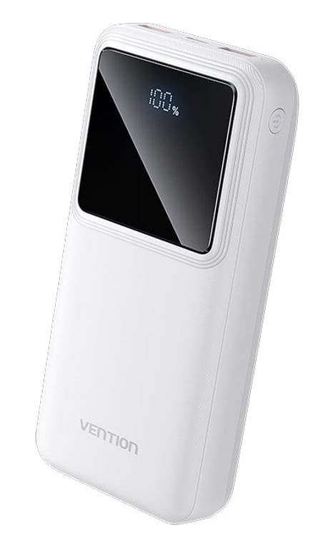 фото Зовнішній акумулятор (павербанк) Vention 20000mAh 22.5W White (FHLW0)
