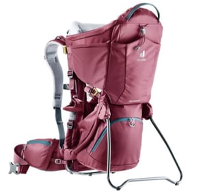Deuter Kid Comfort Rucksack für Babytrage, Polyamid, rot