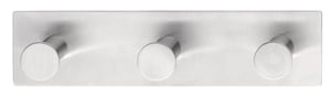 TESA Powerbutton Indoor Towel Hook, Silver, 1 pc.