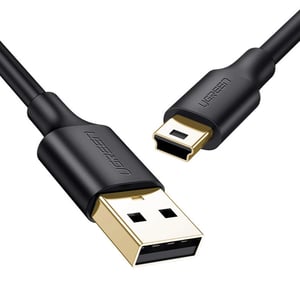 Ugreen 10386 kabel USB USB 2.0 3 m Mini-USB B USB A 0,48 Gbit/s Czarny