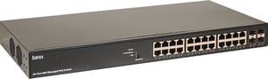Barox RY-GSP22-26/370 przełącznik sieciowy Nie zarządzany L2 Gigabit Ethernet (10/100/1000) Obsługa PoE Czarny