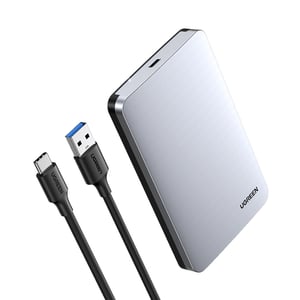 Ugreen 70498 Hard Drive Enclosure 2.5" Aluminum HDD/SSD Enclosure