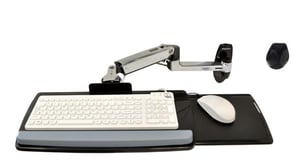 Ergotron LX Wandhalterung für Tastaturarm, silberfarben