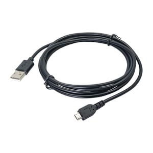 Akyga AK-USB-01 USB 2.0 Cable, 1.8 m, Micro-USB B to USB A, Black