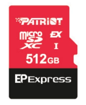 Patriot Memory EP Express 512 GB MicroSD UHS-I Klasa 10