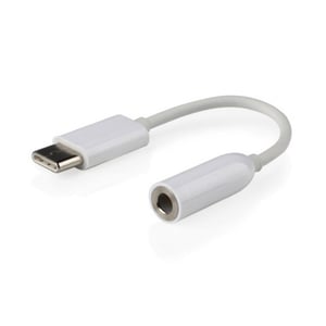 Gembird CCA-UC3.5F-01-W telefonkabel Vit 0,15 m USB 3.1 typ C 3,5 mm