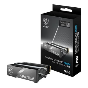 MSI SPATIUM M570 PRO PCIe 5.0 NVMe M.2 2 TB FROZR SSD-Laufwerk PCI Express 5.0 3D NAND