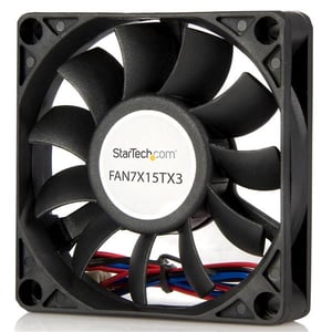 StarTech FAN7X15TX3 Computer Cooling System Computer Case 7 cm Fan Black