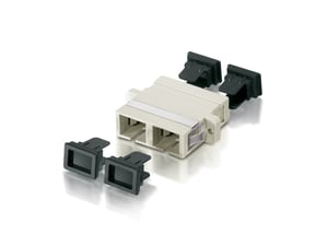 Equip 156145 SC-Glasfaseradapter, 12 Stück, beige
