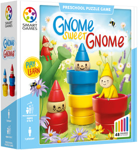 SmartGames Gnome Sweet Gnome Brettspiel Lernspiel