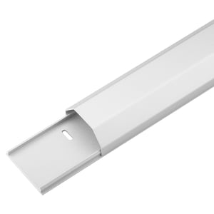 Goobay 90728 Cable Duct Rigid Cable Tray White