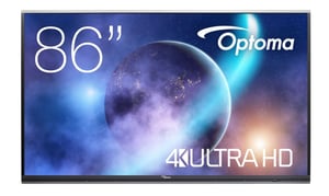 Optoma H1F0C0EBW101 TV 2,18 m (86") 4K Ultra HD Wi-Fi Svart