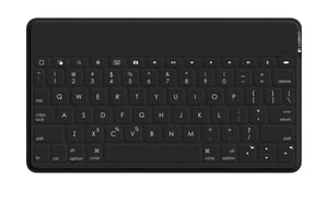 Logitech 920-006704 klawiatura do urządzeń mobilnych QWERTZ Niemiecki Bluetooth Czarny, Biały