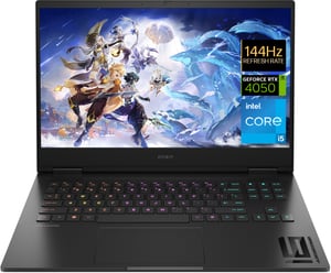 HP OMEN 16-wd0999nw Intel® Core™ i5 i5-13420H Laptop 40.9 cm (16.1") Full HD 16 GB DDR5-SDRAM 512 GB SSD NVIDIA GeForce RTX 4050 Wi-Fi 6E (802.11ax) Windows 11 Home Black