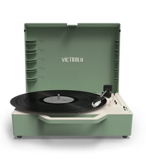 Victrola Re-Spin Gramofon z napędem pasowym Zielony