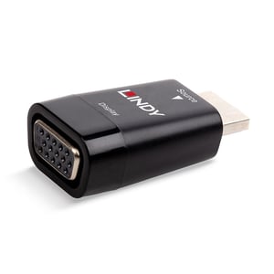 Lindy 38194 HDMI Type A (Standard) to VGA Cable Adapter, Black
