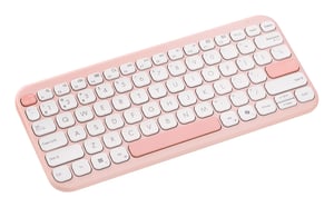ASUS Marshmallow Keyboard KW100 klawiatura Dom Bluetooth QWERTZ Niemiecki Różowy