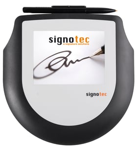 Signotec Omega 12,7 cm (5") Svart LCD